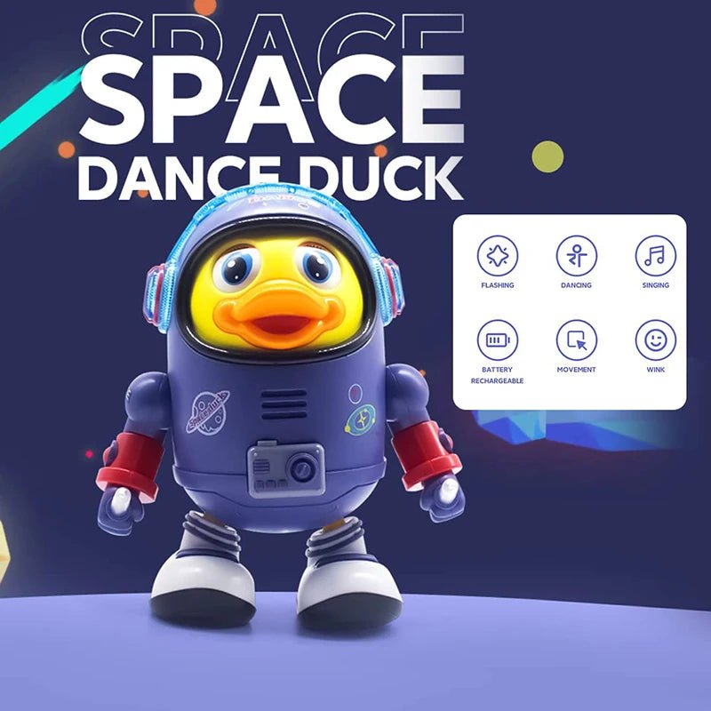 SPACEWADDLE – Dansande leksak för bebisar med ljus &amp; musik