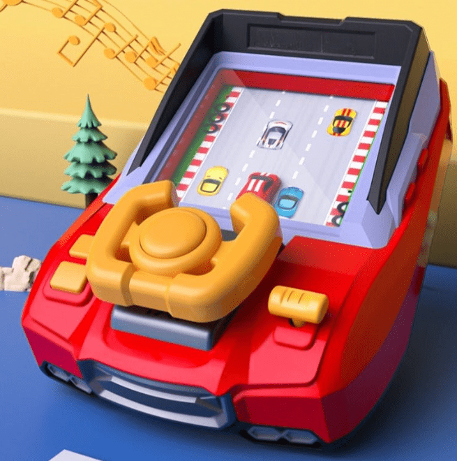 SpeedWheel - Interaktivt leksaksratt för barn från 3 år - Racingkul utan batterier