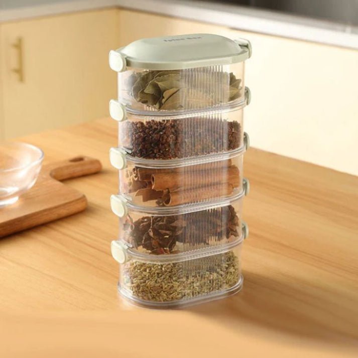 Carvallo | SpiceTower - Stapelbar Multi-Layer Kryddbox