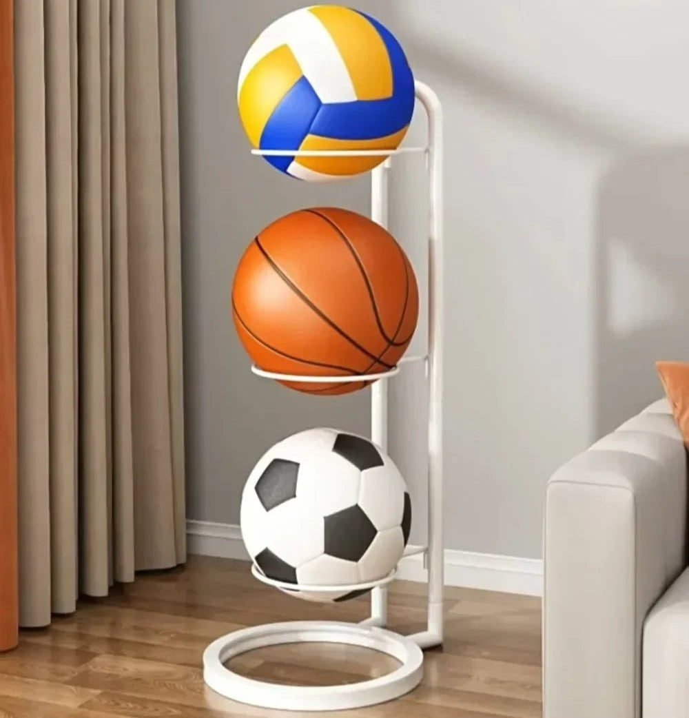 Carvallo - Elegant och avtagbar arrangör för förvaring av sportbollar