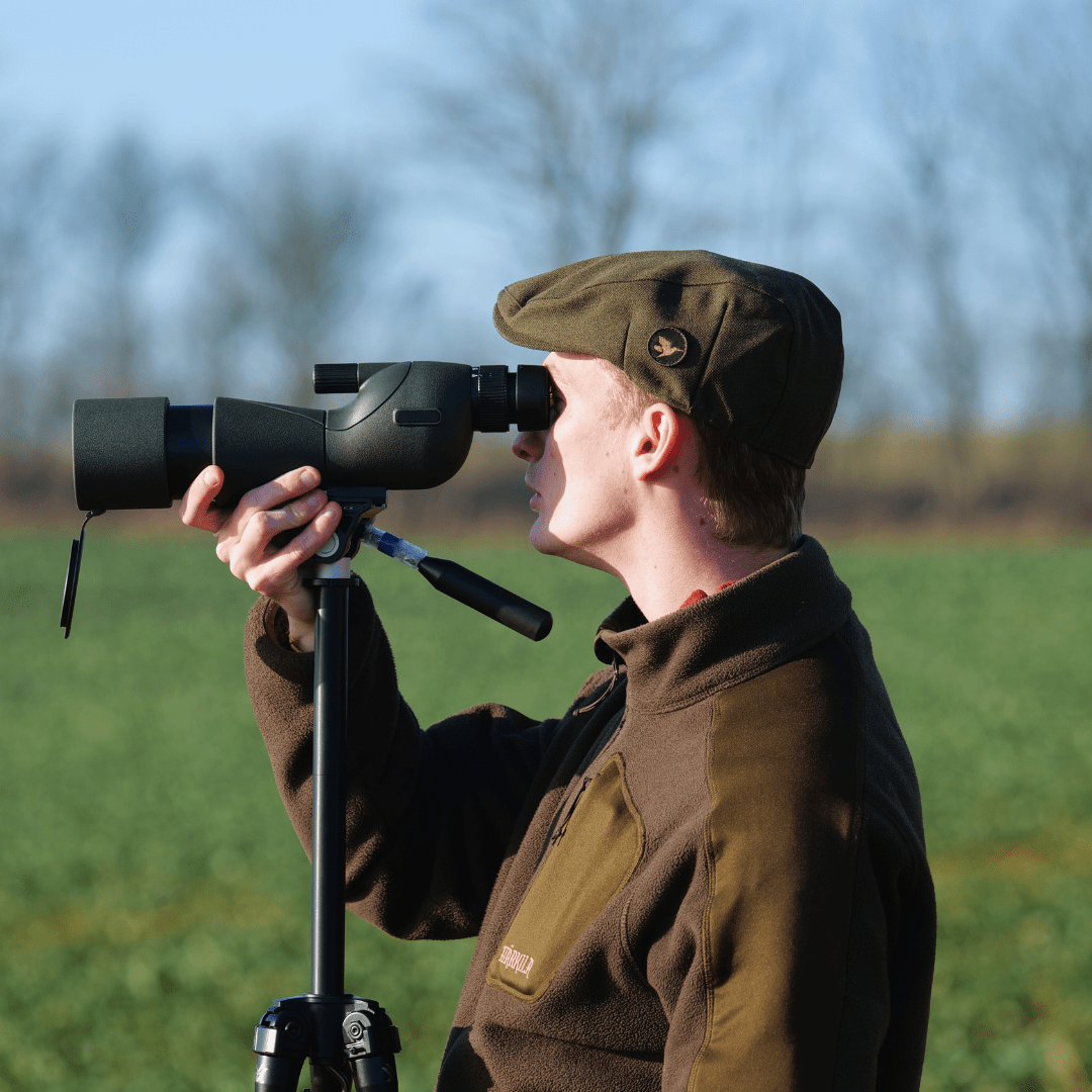 Carvallo – Zoomspottinghuvud med 25–75x förstoring och bred 60 mm lins