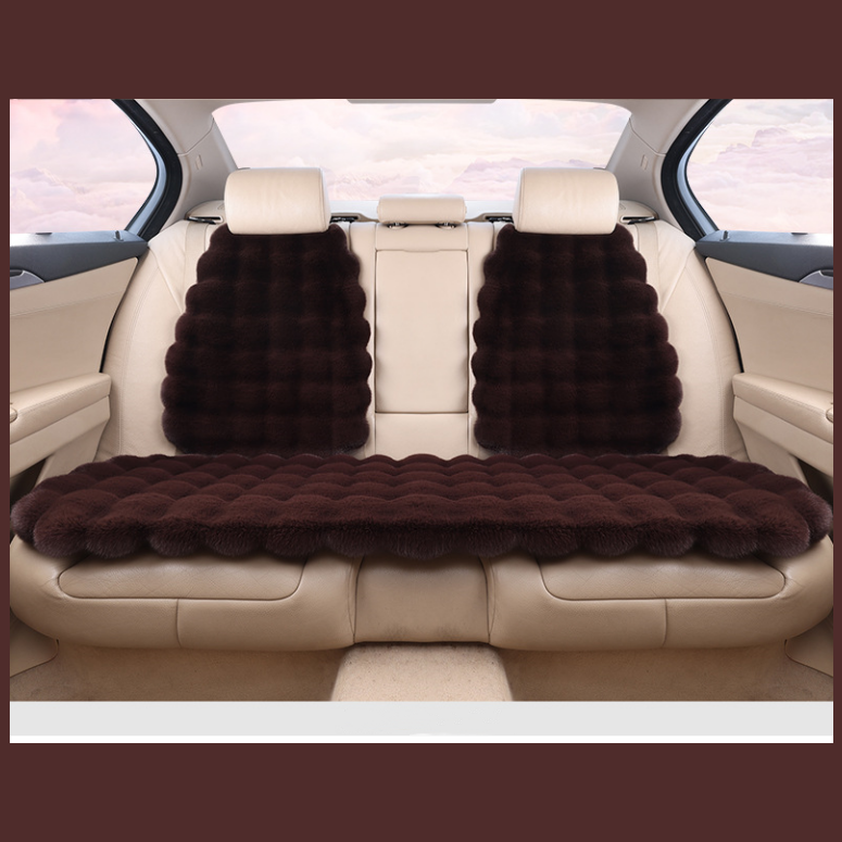 Carvallo - Lyxig Förstärkt Pläden Bilsäteskudde Set