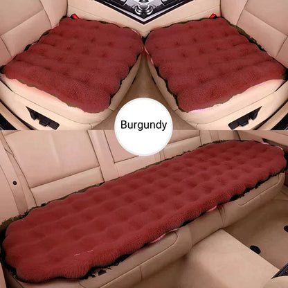 Carvallo - Lyxig Förstärkt Pläden Bilsäteskudde Set