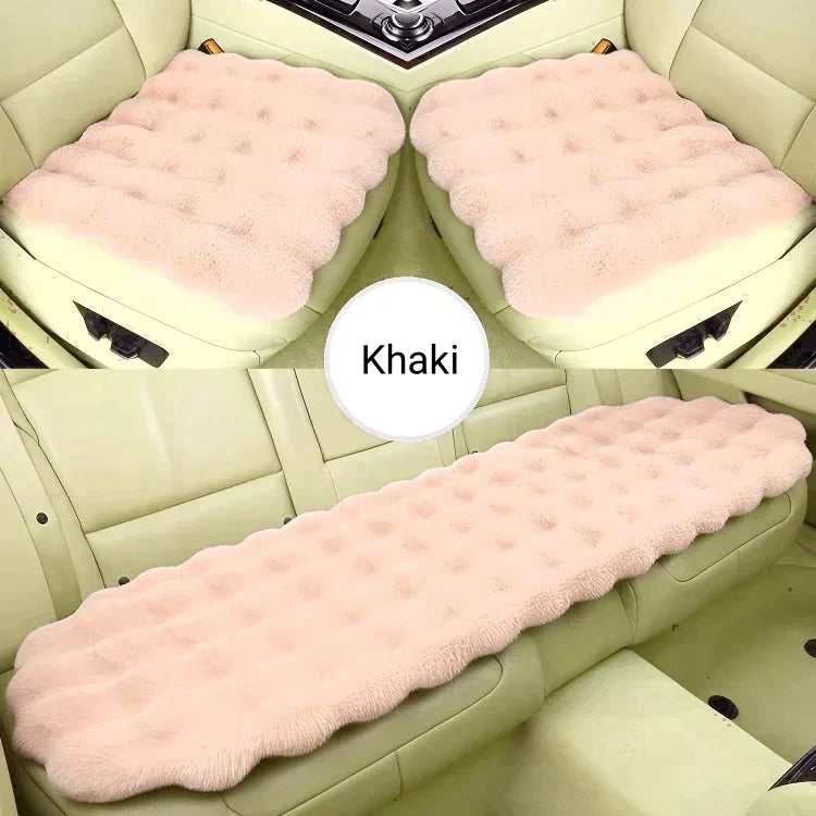 Carvallo - Lyxig Förstärkt Pläden Bilsäteskudde Set