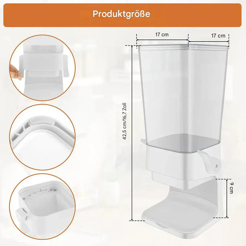 Vertikal livsmedelsdispenser