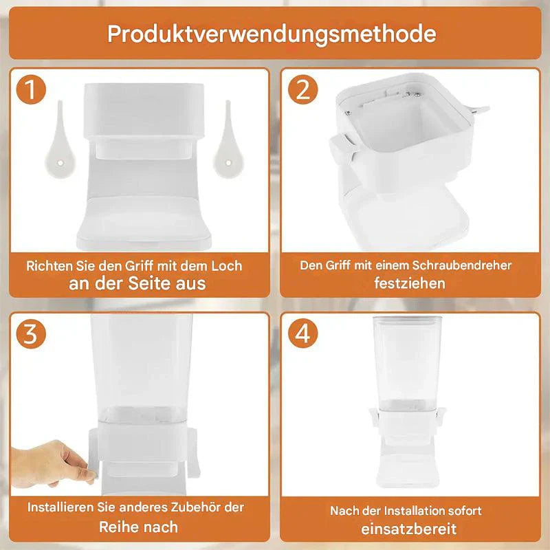 Vertikal livsmedelsdispenser