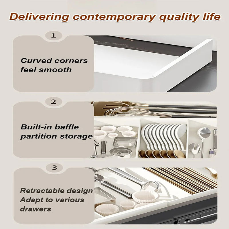 Carvallo - Expanderbar köksorganisatör avskiljare