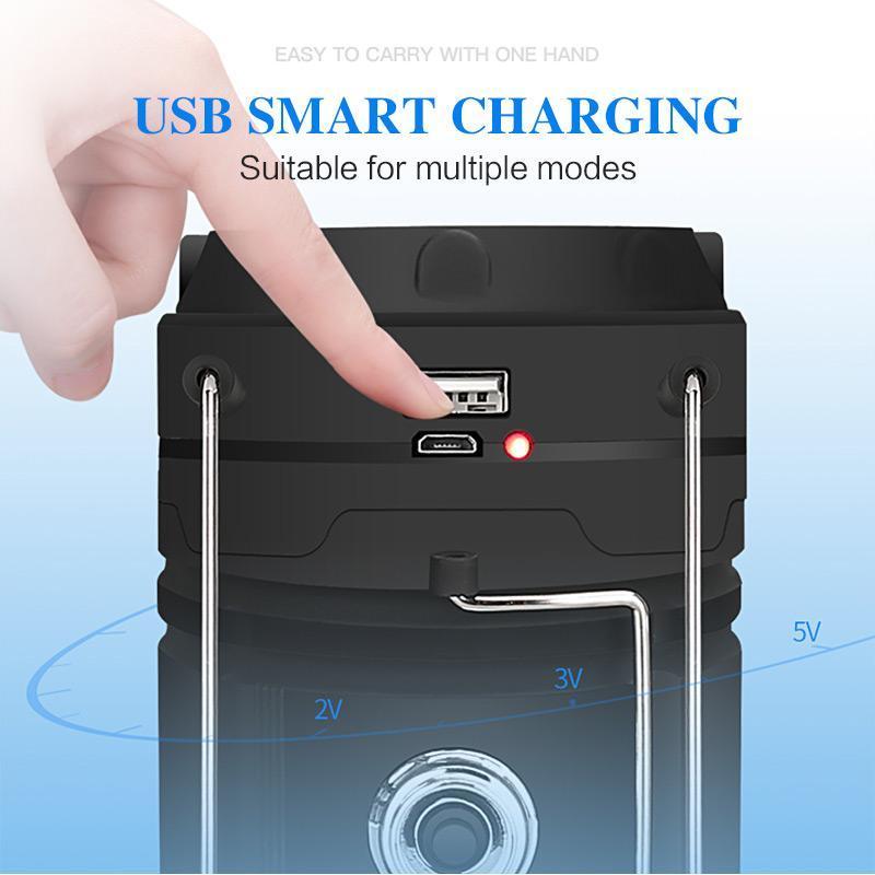 Carvallo – Den 3-i-1 Campinglampan med flammande effekt