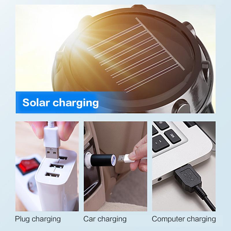 Carvallo – Den 3-i-1 Campinglampan med flammande effekt