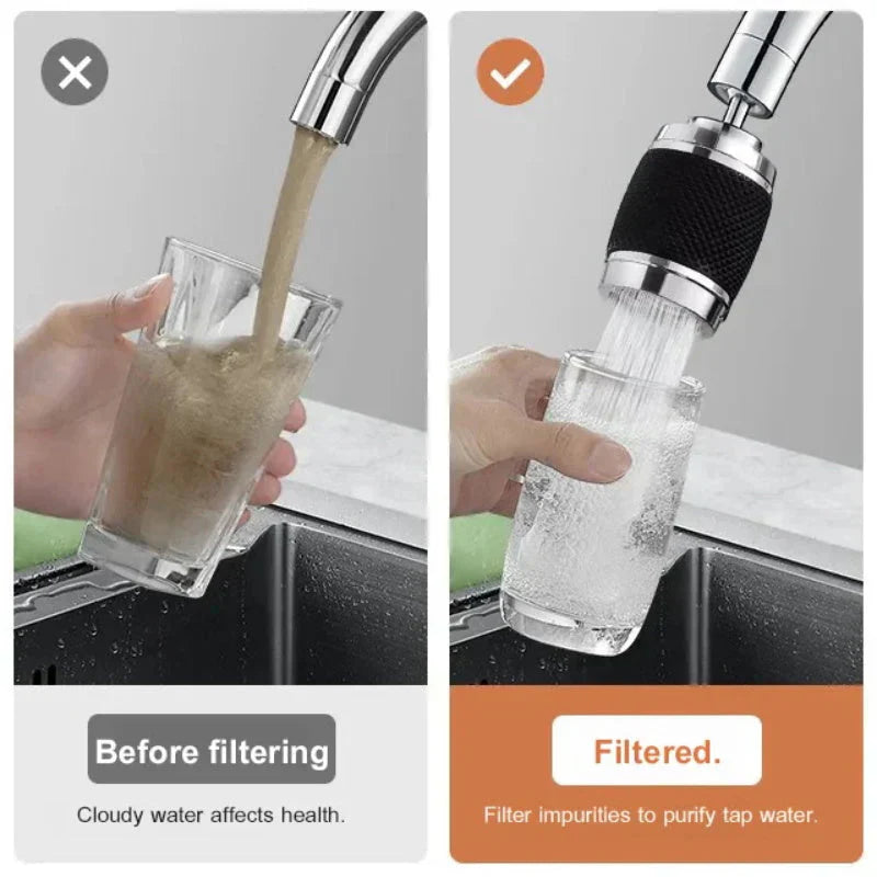 Carvallo - Snurrbar multifunktionskranfilter