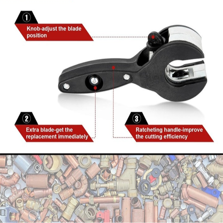 Carvallo - Ratchenschneider för rör