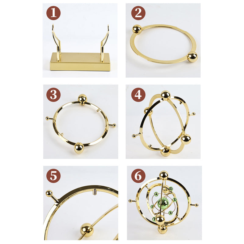 Orbitum | Rotating Deco Sculpture with Eternal Sky Movement