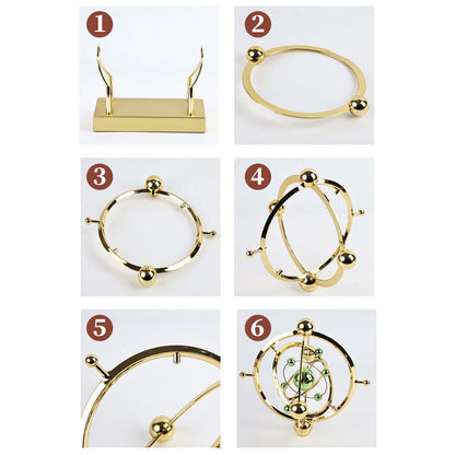 Orbitum | Rotating Deco Sculpture with Eternal Sky Movement