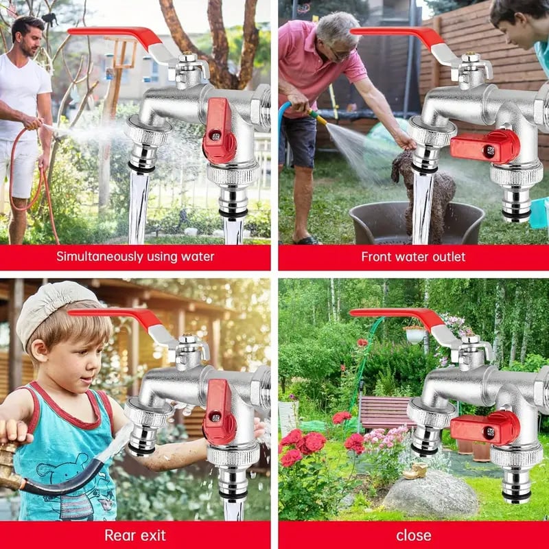 Carvallo Connect – Två anslutningar, dubbel vattennytta