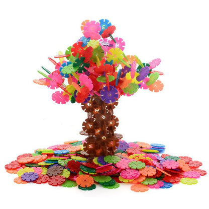 Snöflinga Byggklossar - Timmars Roliga med Unika Byggklossar