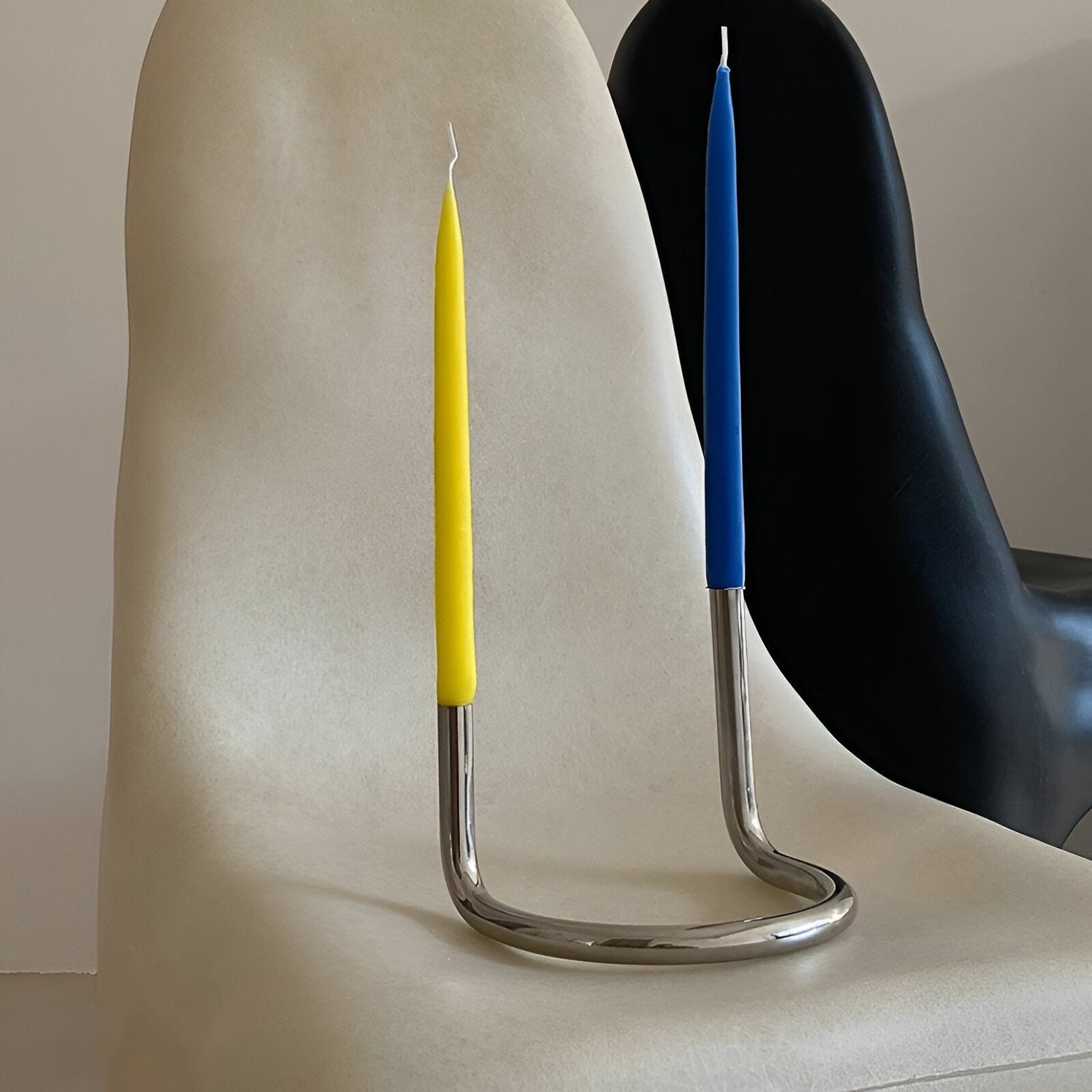 Stainless Steel U-Formad Kandelaberhållare