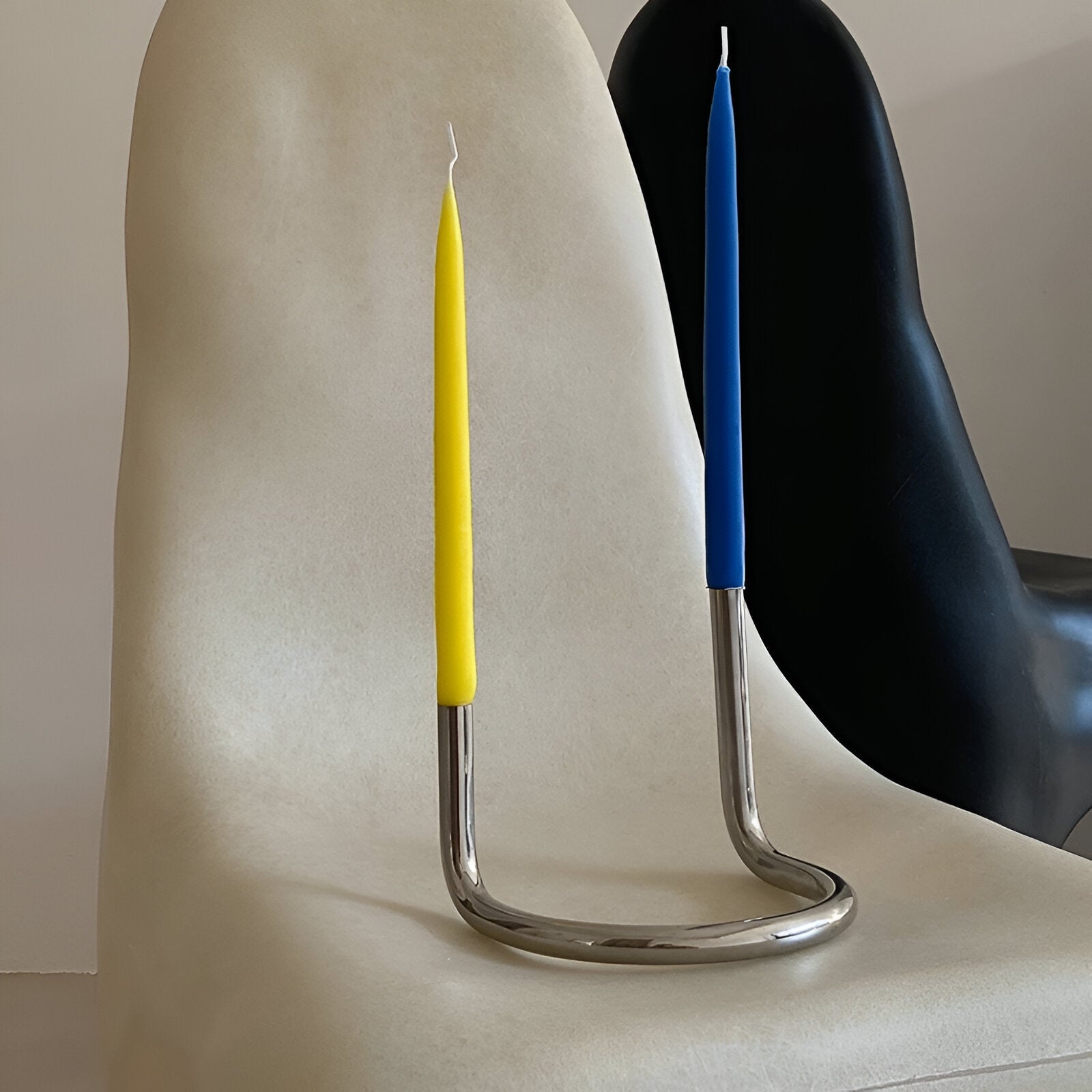 Stainless Steel U-Formad Kandelaberhållare