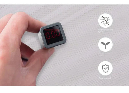 Stjärnig Grå Myggnät - Insektskydd utan installation för avslappnande nätter inomhus och utomhus