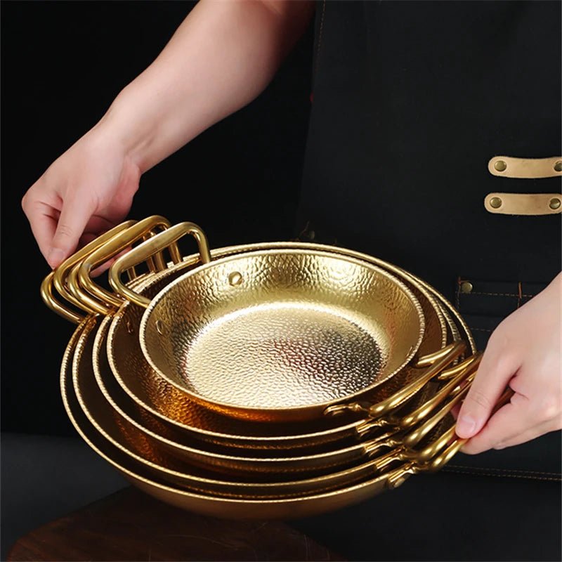 SteelChef – hamrad rostfri kastrull för stekpannor och såser