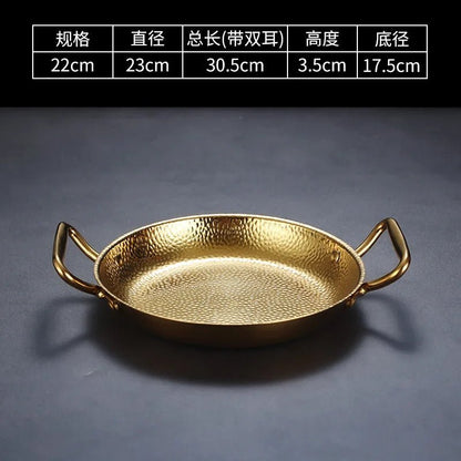 SteelChef – hamrad rostfri kastrull för stekpannor och såser