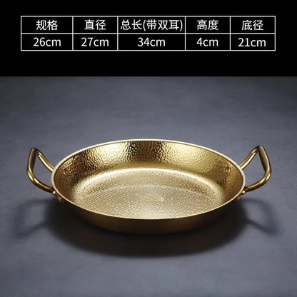 SteelChef – hamrad rostfri kastrull för stekpannor och såser