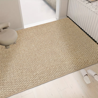 Dörrmatta Beige Tvättbar Halkfri Matta
