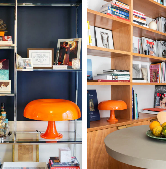 LED Bordslampa med Modern Svampdesign