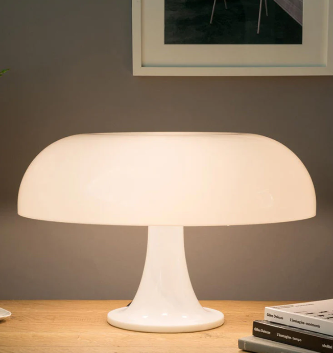 LED Bordslampa med Modern Svampdesign