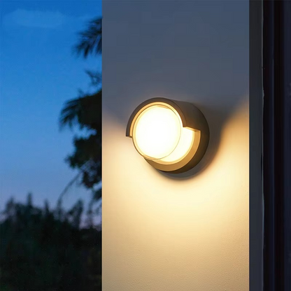 Utomhus vägglampa vattentät rörelsesensor LED