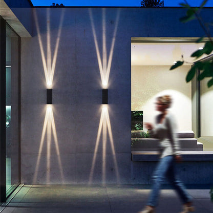 Vägglampa Modern Svart Utomhus LED Armatur