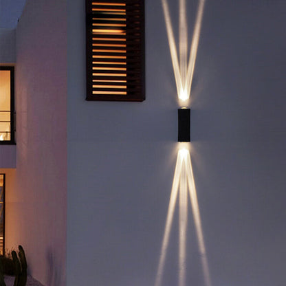 Vägglampa Modern Svart Utomhus LED Armatur