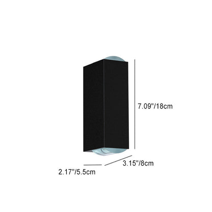 Vägglampa Modern Svart Utomhus LED Armatur