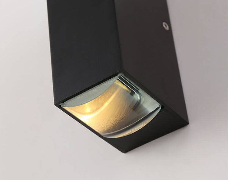 Vägglampa Modern Svart Utomhus LED Armatur