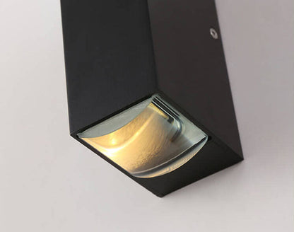 Vägglampa Modern Svart Utomhus LED Armatur