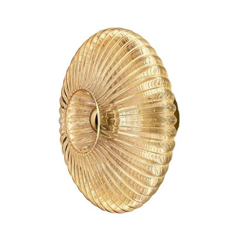 Vägglampa Vintage Glasdom Sconce