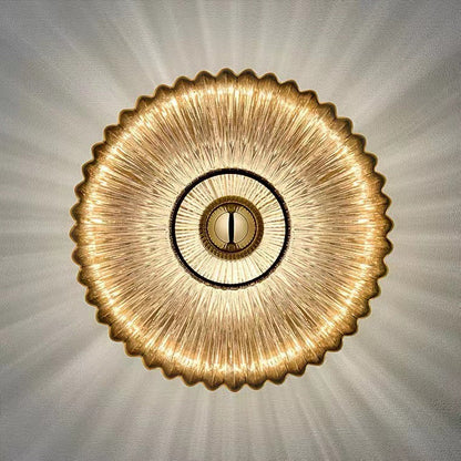 Vägglampa Vintage Glasdom Sconce