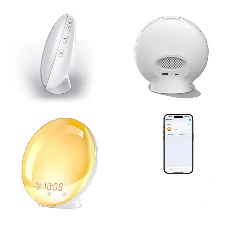 SunRise Väckarklocka – Väckarklocka med soluppgångssimulering och natur ljud