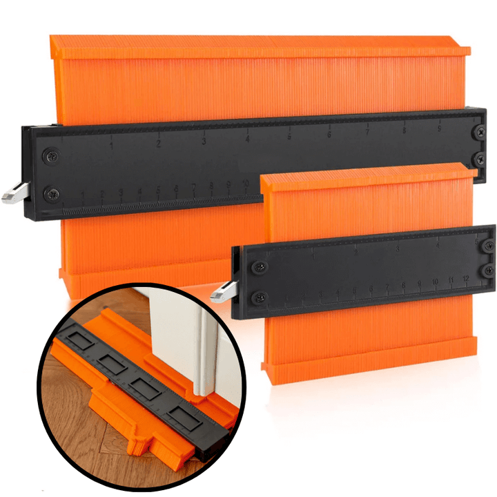 Supersizer Contour Gauge Tool - Precision Form Duplicator för DIY &amp; Träbearbetning