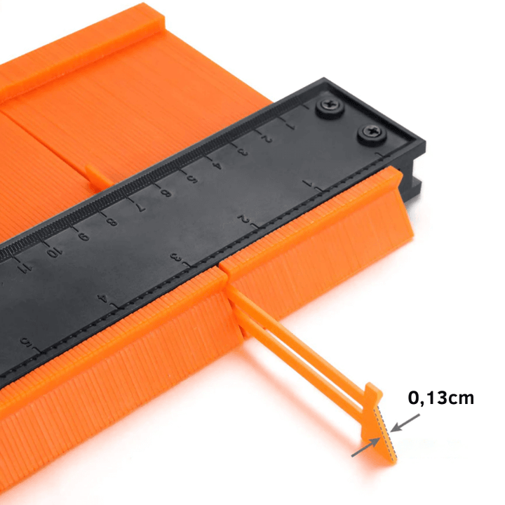 Supersizer Contour Gauge Tool - Precision Form Duplicator för DIY &amp; Träbearbetning