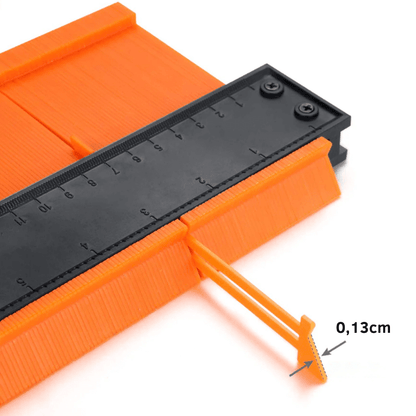 Supersizer Contour Gauge Tool - Precision Form Duplicator för DIY &amp; Träbearbetning