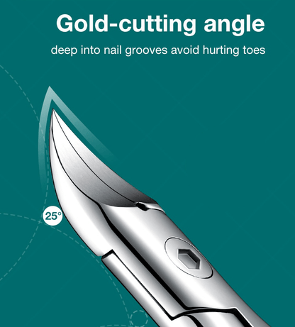 SureClip - Ergonomisk tånagelklippare med stänk-skydd