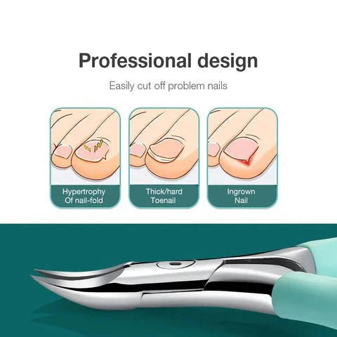 SureClip - Ergonomisk tånagelklippare med stänk-skydd