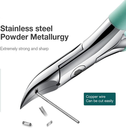 SureClip - Ergonomisk tånagelklippare med stänk-skydd