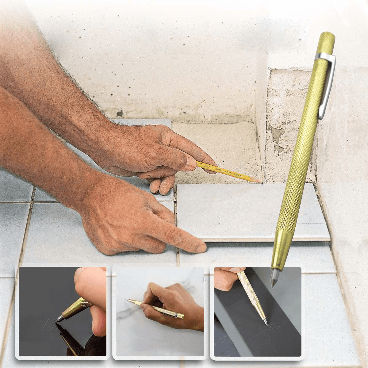 Swiftcut Pro – Precision Keramik Plattskärarpenn för enkelt kakelarbete