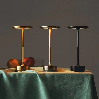 ECLARO – Uppladdningsbar bordslampa med dimbar LED-belysning