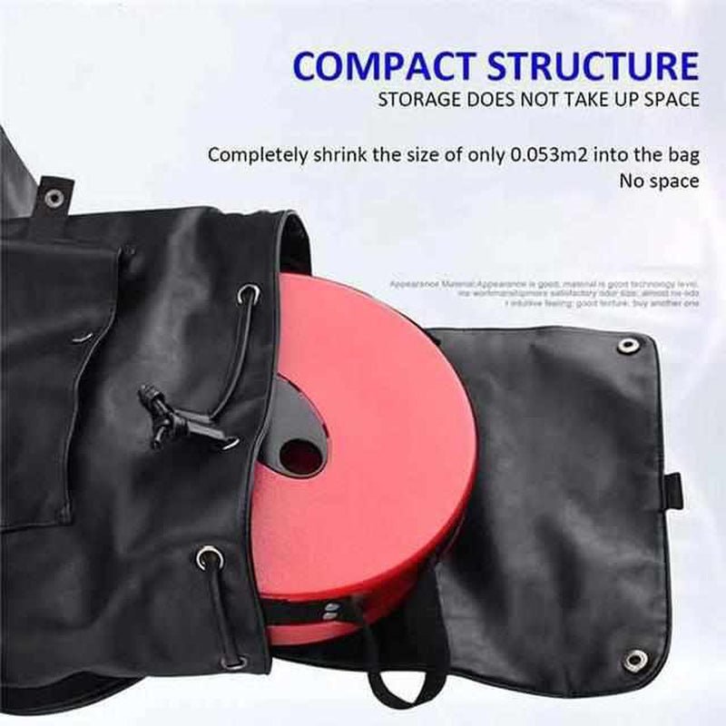 Teleskopisk hopfällbar pall - justerbar, bärbar sittplats för komfort inomhus och utomhus