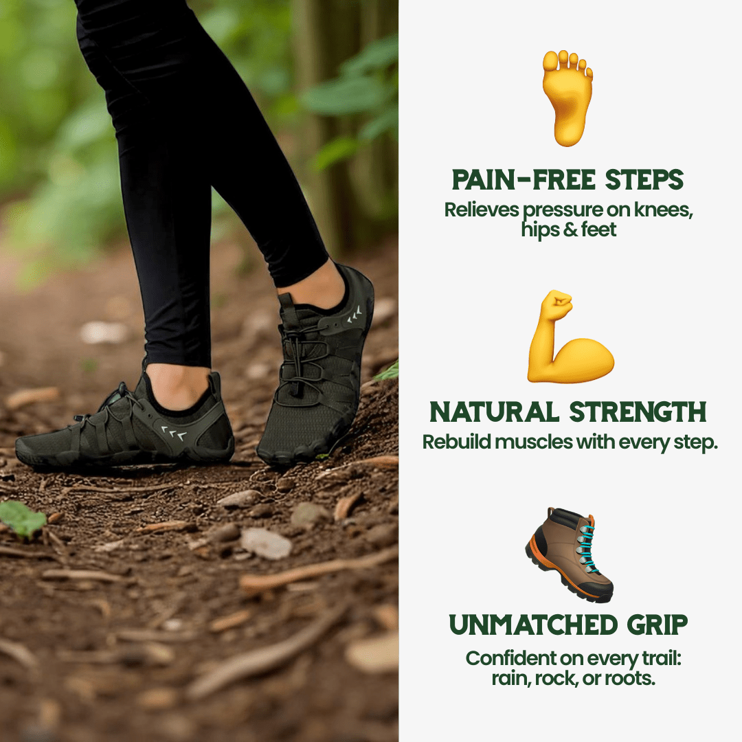 TERRAFORM – Lätta Barfotaskor för Naturlig Gångkomfort