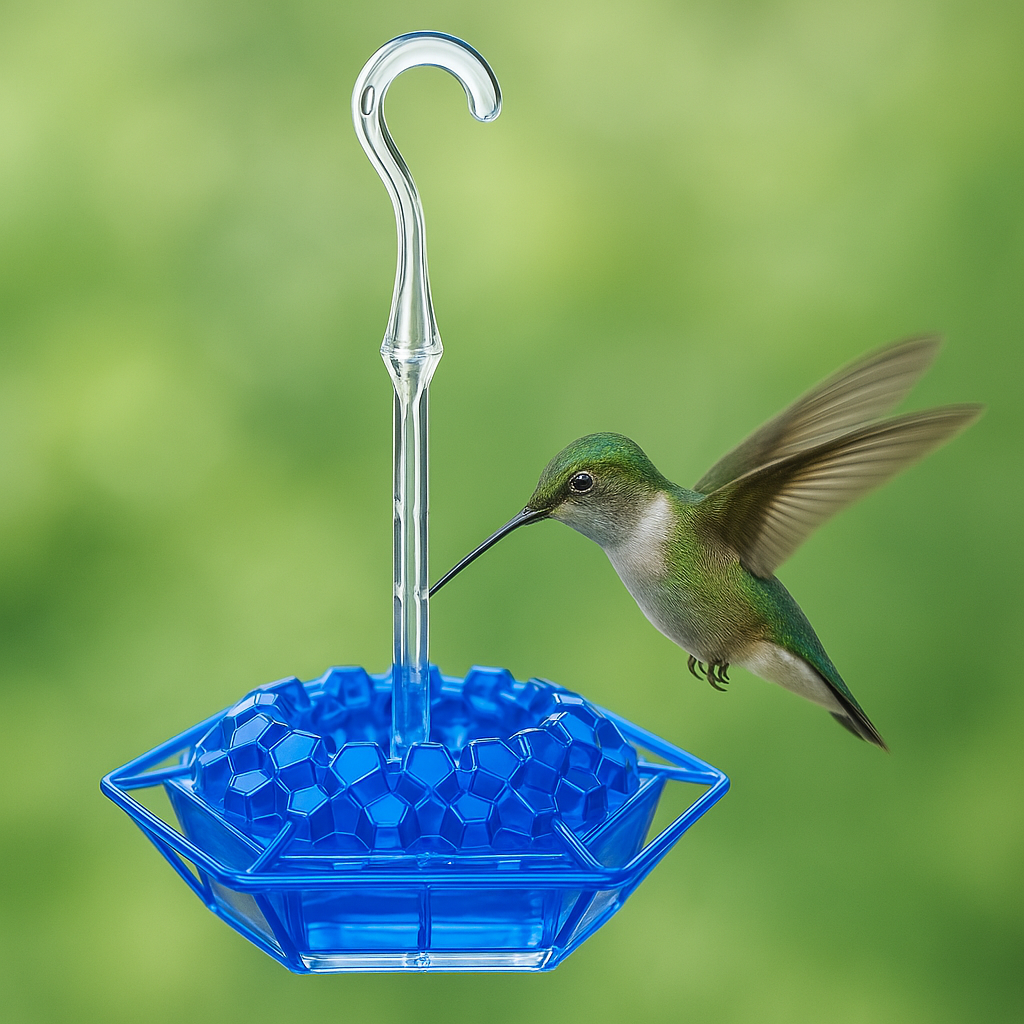 Kolibri Matare Röd Plast Hängande Fågelmatare