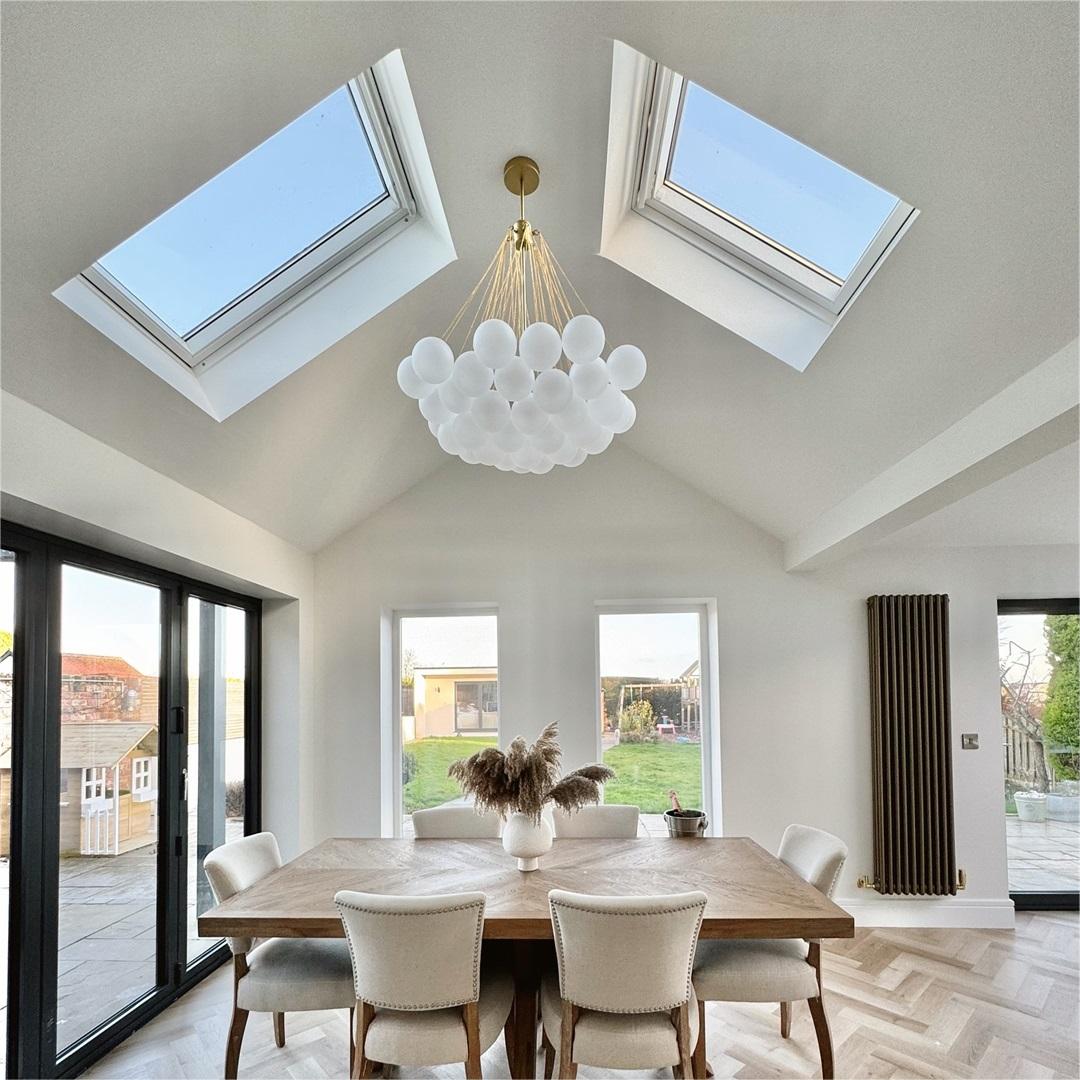 Hängande Bubbelglas Kandelaber – Kontemporär Design