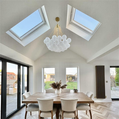 Hängande Bubbelglas Kandelaber – Kontemporär Design